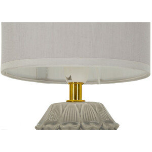 Mauro Ferretti Lámpara de noche Pigny E14 15x30,5 cm crema