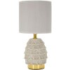 Mauro Ferretti Lámpara de noche Pigny E14 15x30,5 cm crema