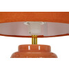 Mauro Ferretti Lámpara de mesa cuadrada E27 28x44 cm naranja