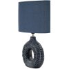Mauro Ferretti Lámpara de mesa Seta E14 28,5x15x43 cm azul