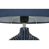 Mauro Ferretti Lámpara de mesa Seta E14 28,5x15x43 cm azul