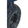 Mauro Ferretti Lámpara de mesa Seta E14 28,5x15x43 cm azul