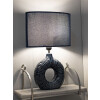 Mauro Ferretti Lámpara de mesa Seta E14 28,5x15x43 cm azul