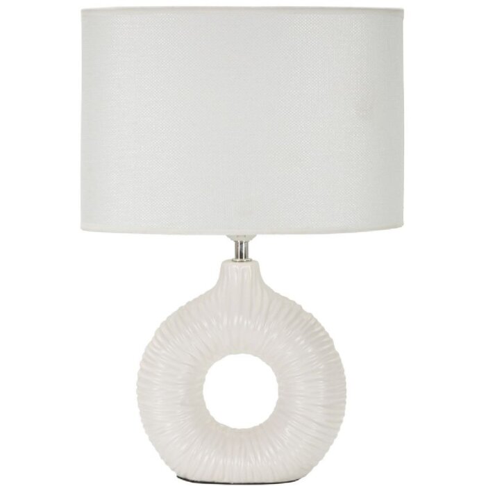 Mauro Ferretti Lámpara de mesa Seta E14 28,5x15x43 cm blanca