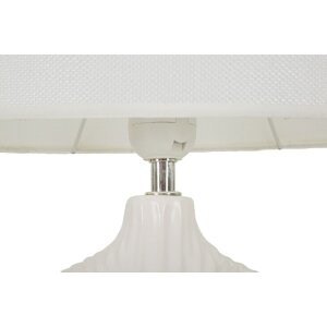 Mauro Ferretti Lámpara de mesa Seta E14 28,5x15x43 cm blanca