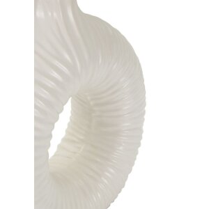 Mauro Ferretti Lámpara de mesa Seta E14 28,5x15x43 cm blanca