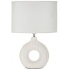 Mauro Ferretti Lámpara de mesa Seta E14 28,5x15x43 cm blanca