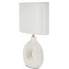 Mauro Ferretti Lámpara de mesa Seta E14 28,5x15x43 cm blanca