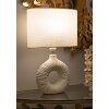 Mauro Ferretti Lámpara de mesa Seta E14 28,5x15x43 cm blanca
