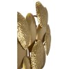 Mauro Ferretti Lámpara de pie Shell E14 59,8x11x31 cm oro