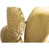 Mauro Ferretti Lámpara de pie Shell E14 59,8x11x31 cm oro
