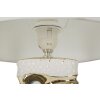 Mauro Ferretti Florida lámpara de mesa E27 Diam. 30x43,5 cm blanco y dorado