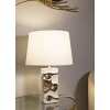 Mauro Ferretti Florida lámpara de mesa E27 Diam. 30x43,5 cm blanco y dorado