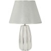 Mauro Ferretti Lámpara de mesa Emmi E27 diámetro 30x45 cm color blanco y plata