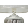 Mauro Ferretti Lámpara de mesa Lucina E14 Ø 20x29 cm blanca plata
