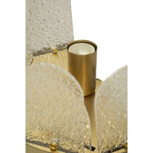 Aplique Mauro Ferretti Gris E14 20x14x28 cm oro blanco