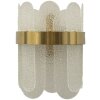 Aplique Mauro Ferretti Gris E14 20x14x28 cm oro blanco