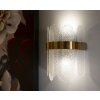 Aplique Mauro Ferretti Gris E14 20x14x28 cm oro blanco