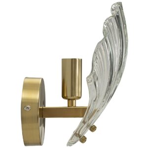 Mauro Ferretti Aplique Shell E14 20x14x22 cm dorado natural