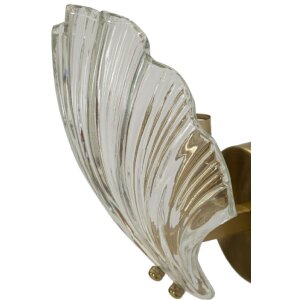 Mauro Ferretti Aplique Shell E14 20x14x22 cm dorado natural