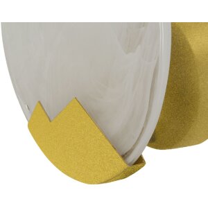 Mauro Ferretti Lámpara de pared Luna E14 Diámetro 20x10 cm oro y blanco