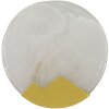 Mauro Ferretti Lámpara de pared Luna E14 Diámetro 20x10 cm oro y blanco