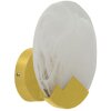 Mauro Ferretti Lámpara de pared Luna E14 Diámetro 20x10 cm oro y blanco