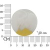 Mauro Ferretti Lámpara de pared Luna E14 Diámetro 20x10 cm oro y blanco
