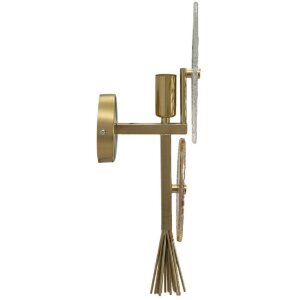 Mauro Ferretti Aplique de pared Amanecer E14 20x14x41 cm...