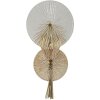 Mauro Ferretti Aplique de pared Amanecer E14 20x14x41 cm oro natural