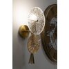 Mauro Ferretti Aplique de pared Amanecer E14 20x14x41 cm oro natural