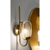 Mauro Ferretti Aplique de pared Softy E14 15x14x38 cm dorado natural