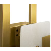 Mauro Ferretti Aplique Cubo E14 15x8x33 cm dorado satinado