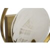 Mauro Ferretti Lámpara de pared Oklan E14 20x10x29 cm dorado natural