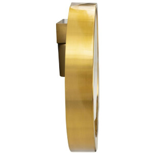 Mauro Ferretti Aplique de pared de mármol E14 24x6x24 cm dorado marmolado