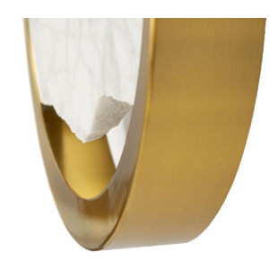 Mauro Ferretti Aplique de pared de mármol E14 24x6x24 cm dorado marmolado