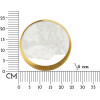 Mauro Ferretti Aplique de pared de mármol E14 24x6x24 cm dorado marmolado
