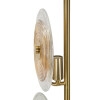 Mauro Ferretti Lámpara de mesa Venecia E14 Ø 25x63 cm dorado natural marrón