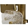 Mauro Ferretti Lámpara Colgante Glassy E14 24x13x76 cm Color Dorado y Naturales