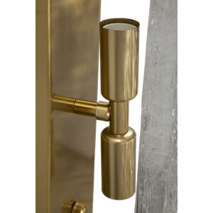Mauro Ferretti Lamparón de Pared Wandleuchte Oblin E14 36x15x10 cm ORO NATURAL