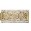 Mauro Ferretti Lamparón de Pared Wandleuchte Oblin E14 36x15x10 cm ORO NATURAL