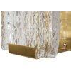 Mauro Ferretti Lamparón de Pared Wandleuchte Oblin E14 36x15x10 cm ORO NATURAL