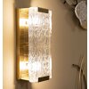 Mauro Ferretti Lamparón de Pared Wandleuchte Oblin E14 36x15x10 cm ORO NATURAL