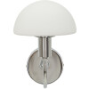 Mauro Ferretti Aplique de pared Lovy E14 23x15x22 cm plateado blanco