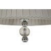 Mauro Ferretti lámpara de mesa Tolly E27 Ø 30x48 cm plata