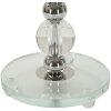 Mauro Ferretti lámpara de mesa Tolly E27 Ø 30x48 cm plata