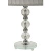 Mauro Ferretti lámpara de mesa Tolly E27 Ø 30x48 cm plata
