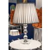 Mauro Ferretti lámpara de mesa Tolly E27 Ø 30x48 cm plata