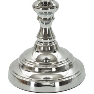 Mauro Ferretti Lampara de Mesa Tilly E27 ø 25x46 cm Plata