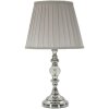 Mauro Ferretti Lampara de Mesa Tilly E27 ø 25x46 cm Plata
